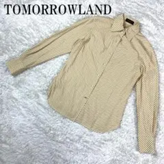 TOMORROWLAND トゥモローランド 長袖シャツ ストライプ B6300