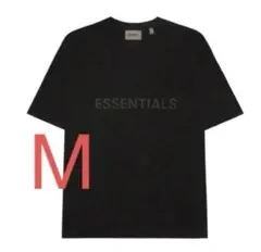 ESSENTIALS ブラック Tシャツ M