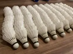 バドミントン　使用済みシャトル120本