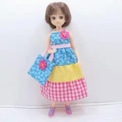 リカちゃん服「ハッピーシグナル」ハンドメイド