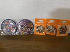 東京ディズニーシー 2015ハロウィンピンバッジ・缶バッジ5点セット