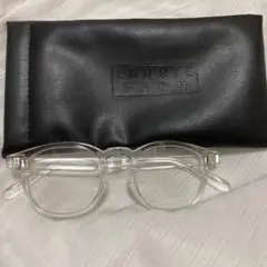 LOWRYS FARM 曇り止めつきだてメガネ クリアレンズ