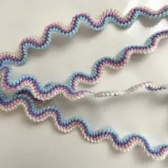 山道ブレード アンティークファブリックピンクス 2m