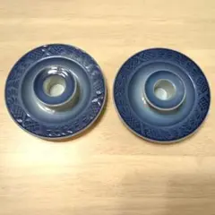 ロイヤルコペンハーゲン　キャンドルホルダー2個セット