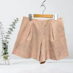 ラトータリテ La TOTALITE ツイード ショートパンツ キュロット L
