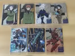 ガンダムジークアクス ウエハース ディザービジュアル 赤いガンダム まとめ売り