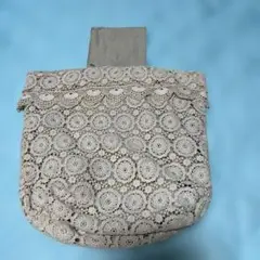 ★レース ピンク　ワンショルダーバッグ