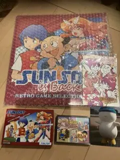 サンソフト　クラウドファンディング　リターン品　金カセット　アナログレコード他 サンソフト クラウドファンディング リターン品 金カセット