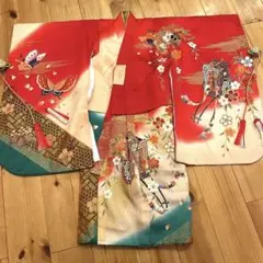 七五三 3歳 着物 正絹