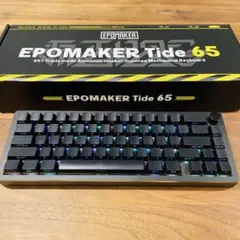 EPOMAKER Tide 65 メカニカルキーボード ブラック