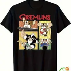 Gremlins ギズモ　Tシャツ ブラック XL メンズ グレムリン