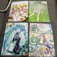 初音ミククリアファイル7枚セット