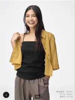 GU ブラフィールリブチューブトップ