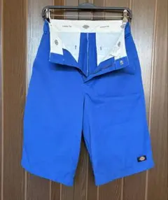 Dickies ルーズフィット 青 カーゴショートパンツ