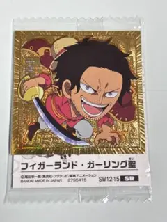 ワンピース大海賊シールウエハースVOL.12 パラレルロジャー裏SRガーリング聖
