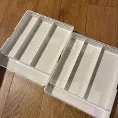 ニトリカトラリーケース　2個セット