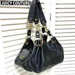 JUICY COUTURE ジューシークチュール レザー ショルダーバッグ