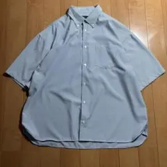 Audience TECH サッカー ボクシーAライン ボタンダウン　シャツ　L