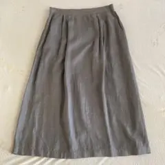 evam eva タックスカート リネン