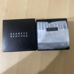 BARNEYS NEWYORK ネイビー ハンカチ 2セット