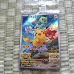 ポケモンカード ピカチュウ ホロカード　みんなでぼうけん