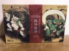 海洋堂美術作品立体図鑑 風神雷神 フィギュア