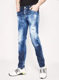 美品 20SS DSQUARED2 ディースクエアード オレオペイント 48