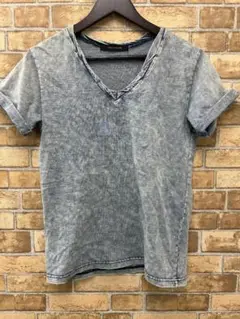 Tシャツ　ダメージ加工 VENICE EXCHANGE Vネック Mサイズ