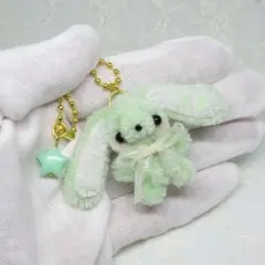 ☆no.342☆モールアート　キーホルダー　うさぎ　モールドール