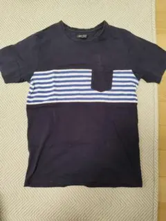 BEAMS HEART ストライプTシャツ Lサイズ