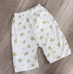 サラリーノおねしょズボン年中フラワー女の子L(3歳~6歳)名前タグ付き綿100％