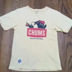 CHUMS イエロー Tシャツ 130-145