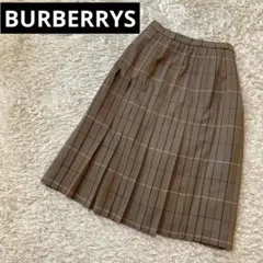 BURBERRYS バーバリーズ レトロチェック プリーツスカート