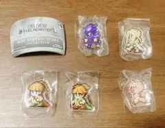 ファイナルファンタジー　ピクセルリマスター　ミニアクリスタンドコレクション　5点