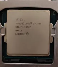 Intel Core i7-4770K & ASUS B85M-Gセット
