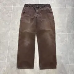 Carhartt カーハート ワークパンツ ペインターパンツ ブラウン