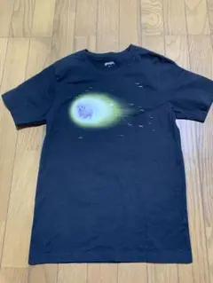 granite グラニフ犬のプリント Tシャツ 黒