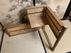 茶道具　台目棚　可英作 Amazon.co.jp: 台目棚 襖 杉縁 茶道具 木工芸 天然木 風炉 炉