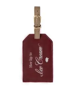(即購入OK)ラゲージタグ　luggage tag red