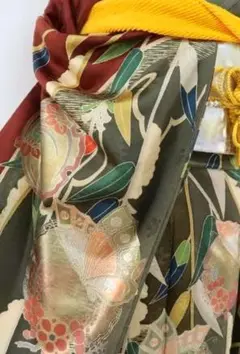 ◆逸品美品◆京都アンティーク店購入✨渋可愛いさ溢れるお振袖♥️ かぐや姫✨