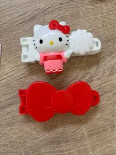 2025 マックハッピーセット キティちゃんクリップ2つセット