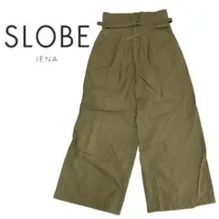 SLOBE IENA スローブイエナ ワイドパンツ　カーキ　38
