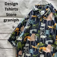 Design Tshirts Stord graniph 椅子柄半袖シャツ