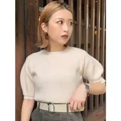 MURUA ハーフスリーブニット　半袖