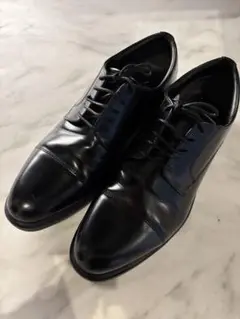 はるやま　革靴　シューズ　黒色