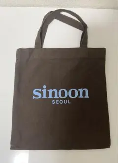 sinoon ミニトートバッグ　ブラウン