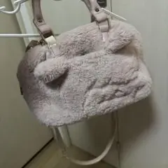 【難あり】LIZ LISA ファーショルダーバッグ ピンク