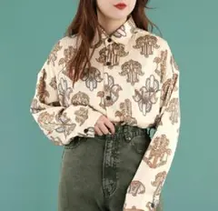 kutir SHOPLIST限定 柄シャツ