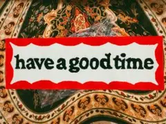 have a good time SIDE FRAME RUG