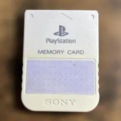 PlayStation メモリーカード グレー